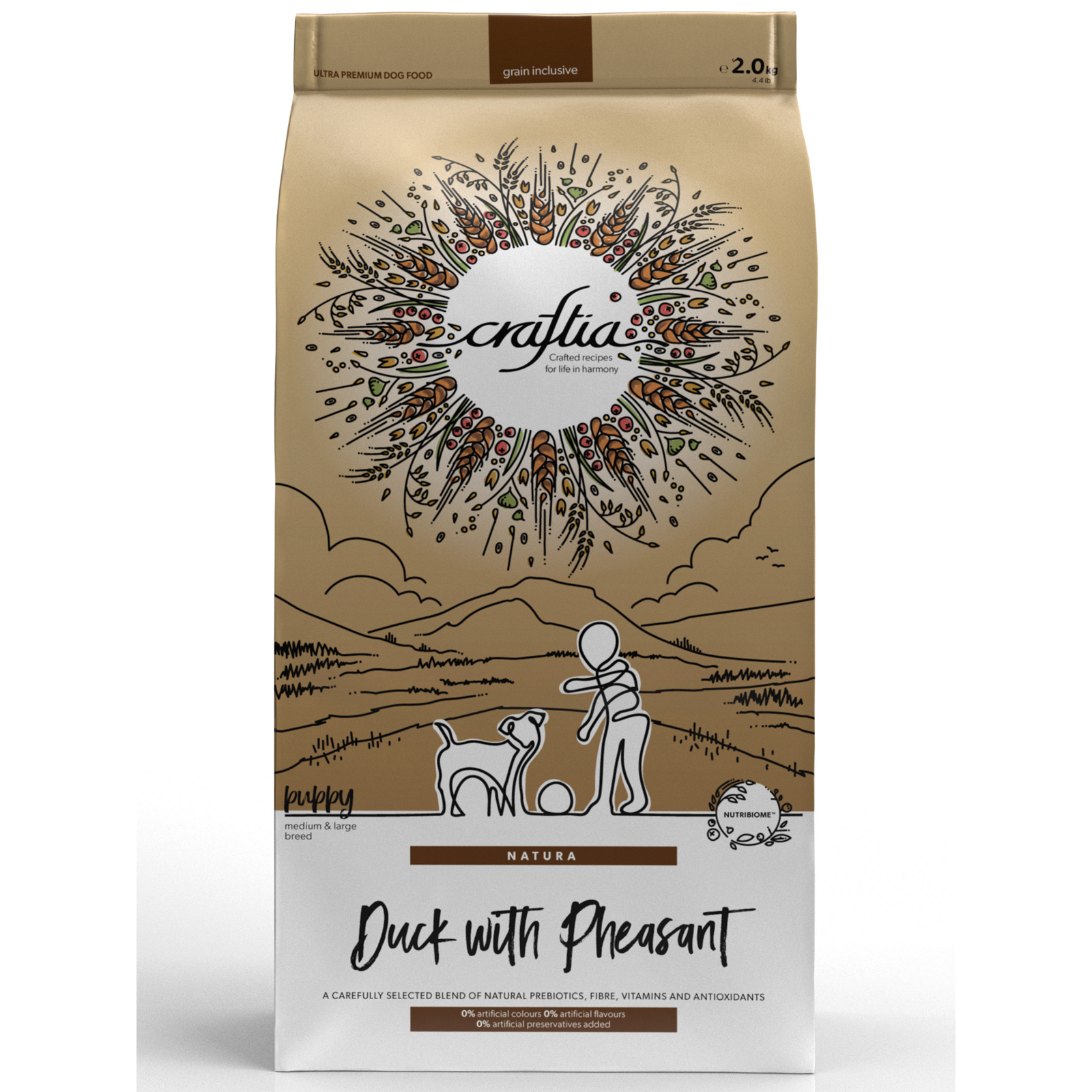 Повседневный корм Craftia (Крафтия) для собаки