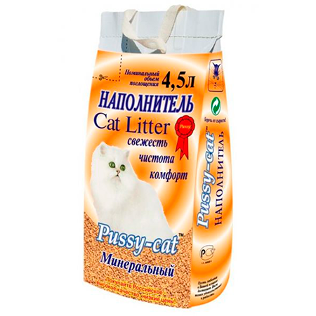 Наполнитель Pussy-Cat для кошки